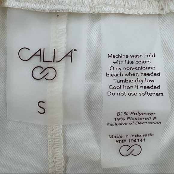 CALIA - Journey Collection High Rise Paper-bag Shorts - Picture 6 of 10